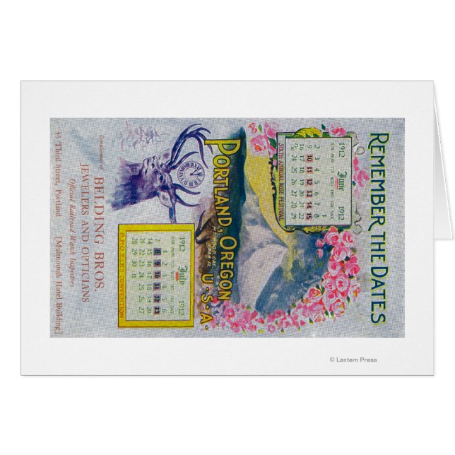 Bäldrabros. Reklam för judendom Hälsningskort (Framsidan Horizontal)