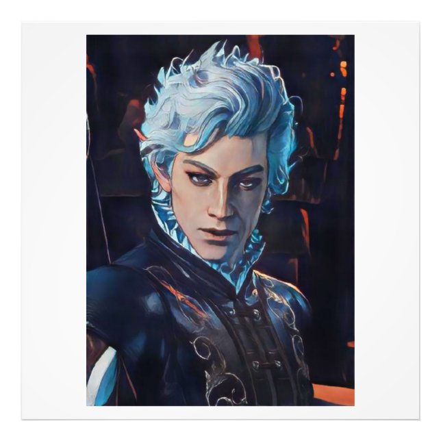 baldur grind 3 fototryck (Framsidan)