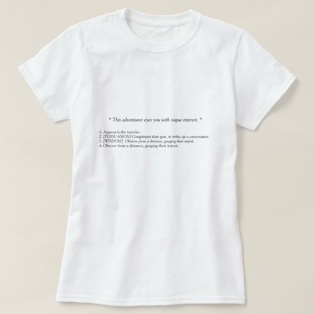 Baldurs Grind 3 Fanart T Shirt (Design framsida)