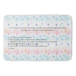 Baldur's Grind 3 Inspired Badrumsmatta