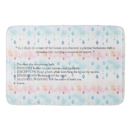 Baldur's Grind 3 Inspired Badrumsmatta