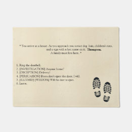 Baldur's Grind 3 Inspired Doormat