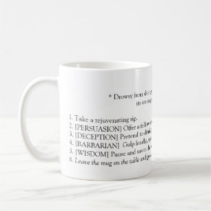 Baldur's Grind 3 Inspired Personlig Kaffemugg