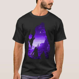 Baldurs Grind 3 - Skadowheart Negativ Illusion T Shirt