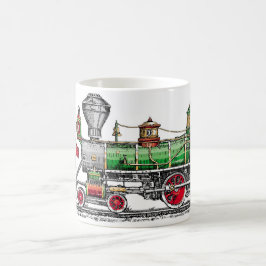 Baldwin ångamotor kaffemugg