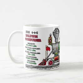 Baldwin ångamotor kaffemugg