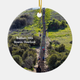 Baldwin Backe Scenia Overlook, Los Angeles Julgransprydnad Keramik