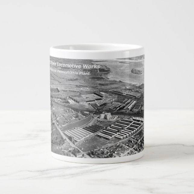 Baldwin Locomotive Works, Eddystone Pennsylvania Jumbo Mugg (Framsidan)