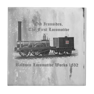 Baldwin Locomotive Works ,Old Ironside 1832       Kakelplatta