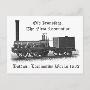 Baldwin Locomotive Works ,Old Ironside 1832 Vykort