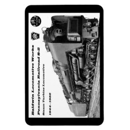 Baldwin Locomotive Works S-2 PRR ångturbin Magnet