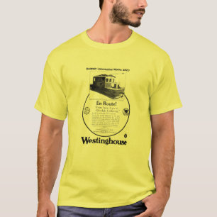 Baldwin-Westinghouse lokomotivT-tröja 1923 T-shirt
