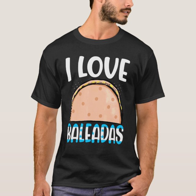Baleada Honduransk Mat Comida Honduras Flagga Catr T Shirt (Framsida)