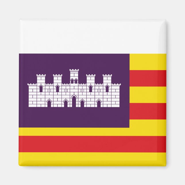 Balearerna, Spanien Magnet (Framsidan)