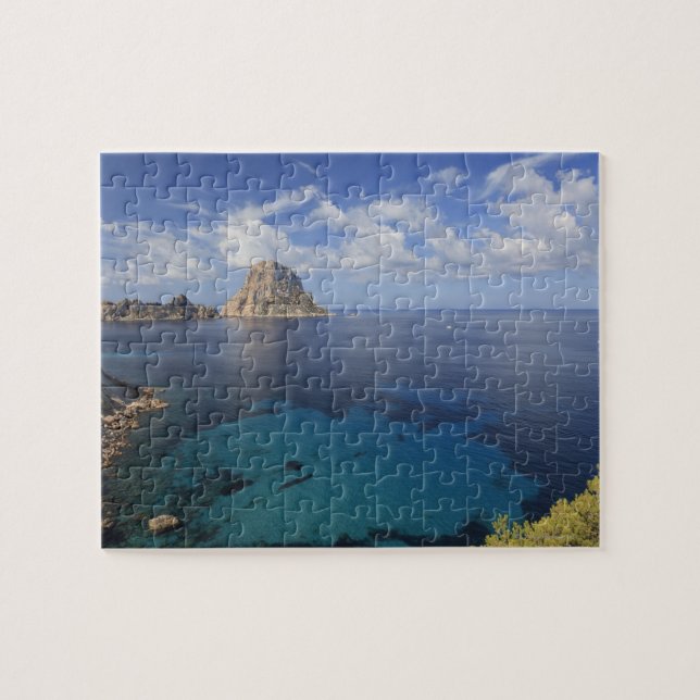Balearic Island Ibiza, Spanien Pussel (Horisontell)