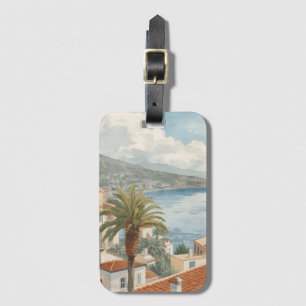 Baleariska öarna Vintage fransk resa Bagagebricka