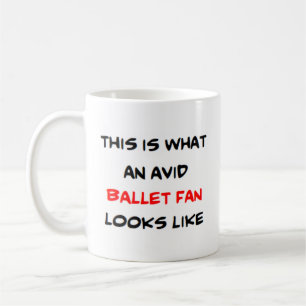 balett fläkt, levande kaffemugg