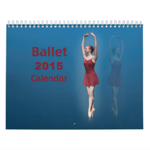 Balett kalender för 2015 12-Månad