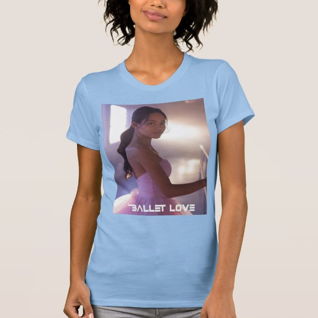 BALETT KÄRLEK - BALETT & DANS T SHIRT (Framsida)