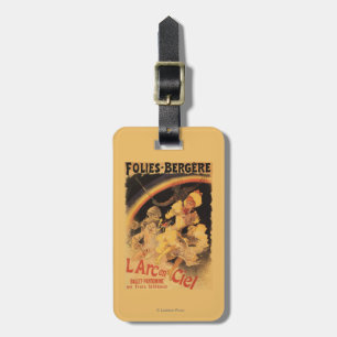 balett L'Arc-en-Ciel på Folies-Bergere Bagagebricka