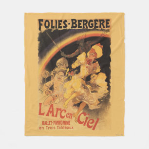 balett L'Arc-en-Ciel på Folies-Bergere Fleecefilt