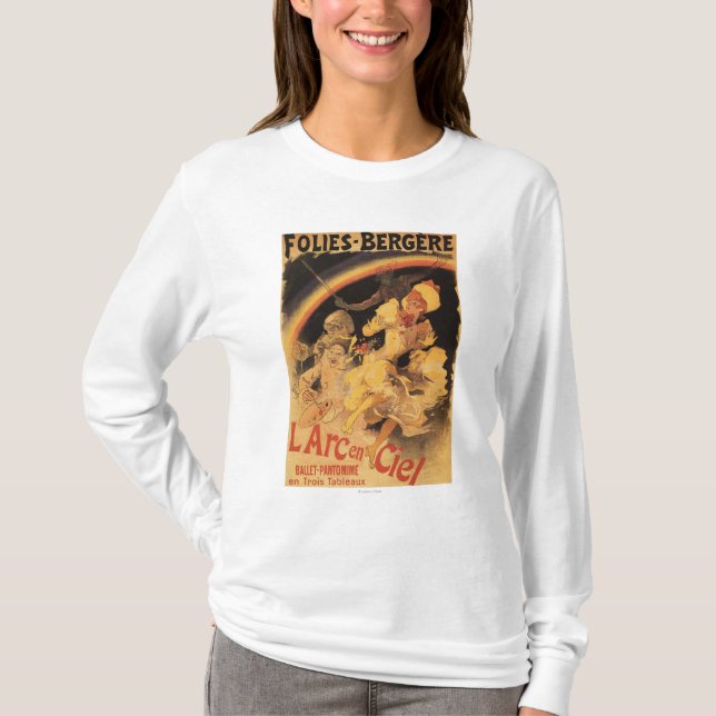balett L'Arc-en-Ciel på Folies-Bergere T Shirt (Framsida)