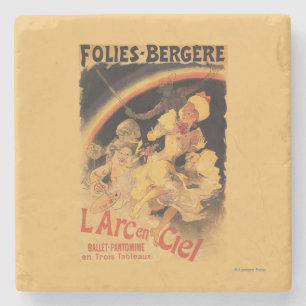 balett L'Arc-en-Ciel på Folies-Bergere Underlägg Sten