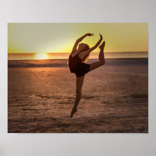 Balett på stranden poster