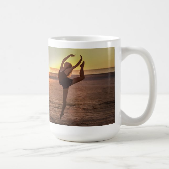 Balett på strandmuggen mugg (Höger)
