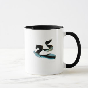 Balett Pointe skor muggen (svarten & vit) Mugg