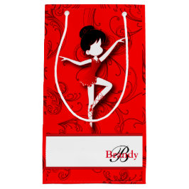 Balett | röd | för Ballerinadocka | personifierar