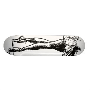 Balett Skateboard Bräda 21,5 Cm