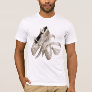 Balett skor dansbäraT-tröja T Shirt