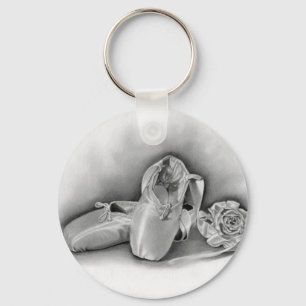 Balett skor Keychain Nyckelring
