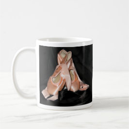 Balett skor mönster kaffemugg