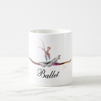 Balett stora Jete med "den balett" muggen Kaffemugg