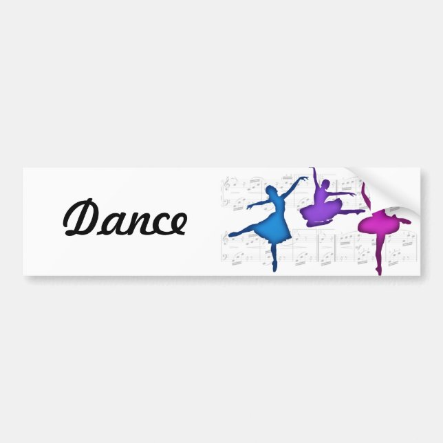 BalettdagBallerinas Bildekal (Framsidan)