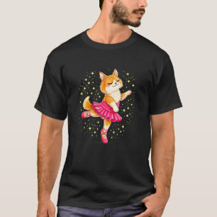 Balettdansare Maine Coon Katt Kvinnor Flickor Ball T Shirt