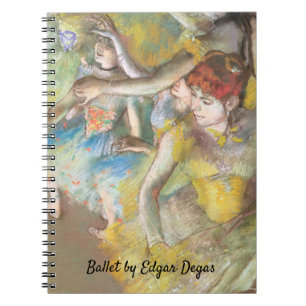 Balettdansare på scenen av Edgar Degas Anteckningsbok