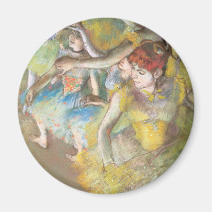 Balettdansare på scenen av Edgar Degas Magnet
