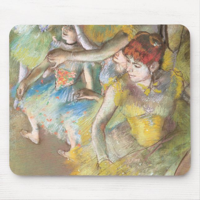 Balettdansare på scenen av Edgar Degas Musmatta (Framsidan)
