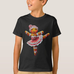 Balettdansare Pepparkaksgosset Jul Danslärare  T Shirt