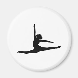 BalettdansörBallerina Magnet