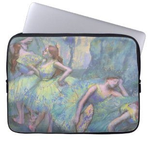 Balettdansöser i kulissen av Edgar Degas Laptop Fodral