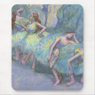 Balettdansöser i kulissen av Edgar Degas Musmatta