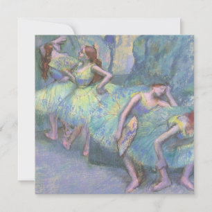 Balettdansöser i kulisserna av Edgar Degas