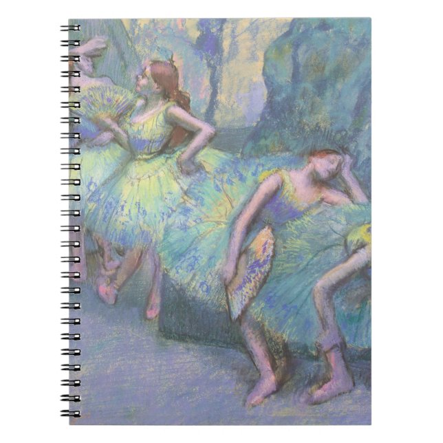 Balettdansöser i kulisserna av Edgar Degas Anteckningsbok (Framsidan)