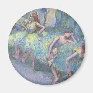Balettdansöser i kulisserna av Edgar Degas Magnet