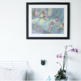 Balettdansöser i kulisserna av Edgar Degas Poster