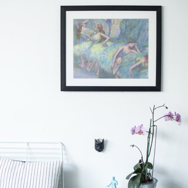 Balettdansöser i kulisserna av Edgar Degas Poster (Skapare uppladdad)